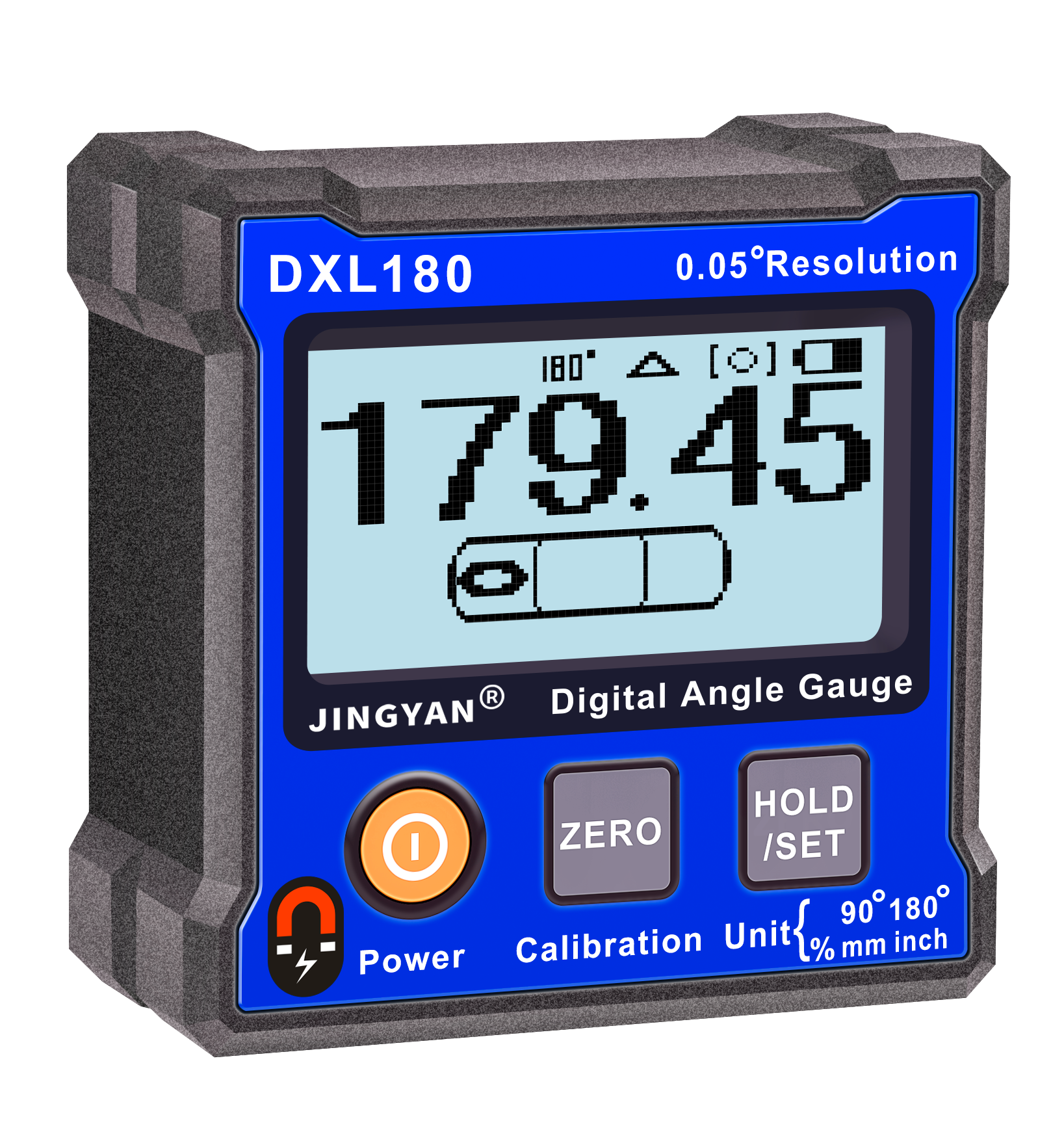 JINGYAN DXL180 Digital Angle Gauge